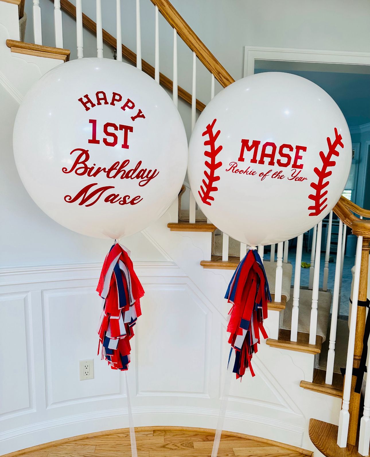 Custom Jumbo Balloon with Vinyl Personalization
