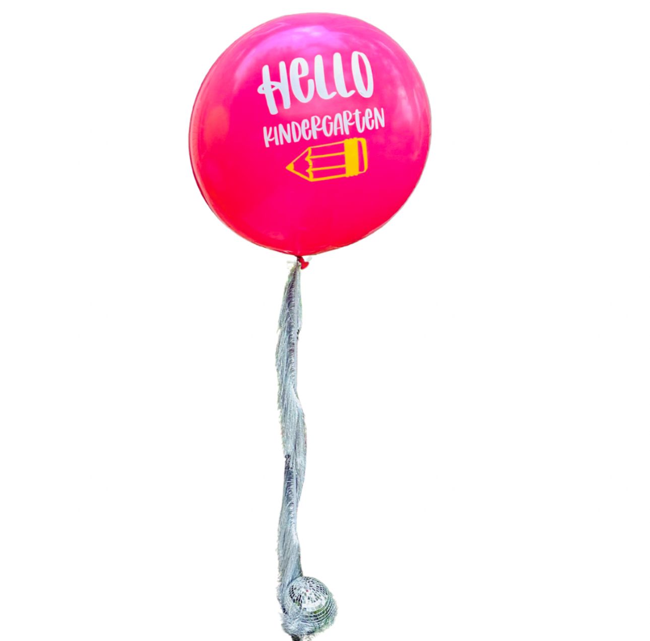 Custom Jumbo Balloon with Vinyl Personalization